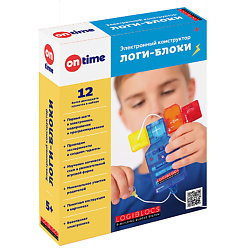 Электронный конструктор ЛОГИ-БЛОКИ, 12 проектов
