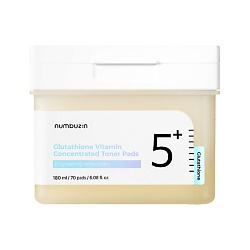 Пэды для лица NO. 5+ Vitamin-Niacinamide Concentrated осветляющие с ниацинамидом