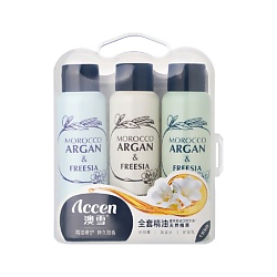 Набор миниатюр для душа ARGAN & FREESIA шампунь, кондиционер, гель для душа