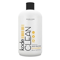Шампунь для блондированных волос CLEAN ANTI-YELLOW "KODE"