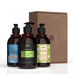 Набор подарочный мужской 3 в 1, Шампунь, гель для душа, жидкое мыло