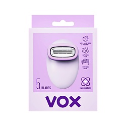 Станок для бритья FOR WOMEN 5 лезвий с мыльной подушечкой
