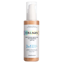 Тональный крем для лица матовый Коллаген 3 в 1