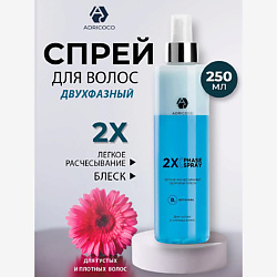 Двухфазный спрей для легкого расчесывания и блеска с витамином B3