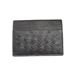 Bottega Venetaл Картхолдер мужской для карт Ostrich Leather Card Holder