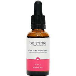 Пилинг для лица матирующий с кислотами против прыщей, акне и черных точек