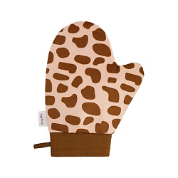 Мочалка-рукавица для тела SPA DAY для нанесения скраба и автозагара