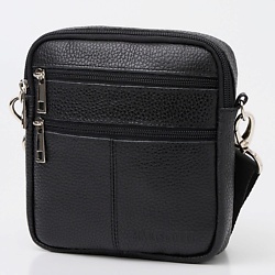 Кожаная сумка кроссбоди мужская маленькая через плечо кросс-боди барсетка