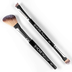 Набор кистей для макияжа лица и глаз CONTOUR &TWO-SIDED EYESHADOW BRUSH SET