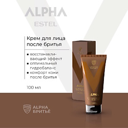 ESTEL Крем для лица после бритья ALPHA