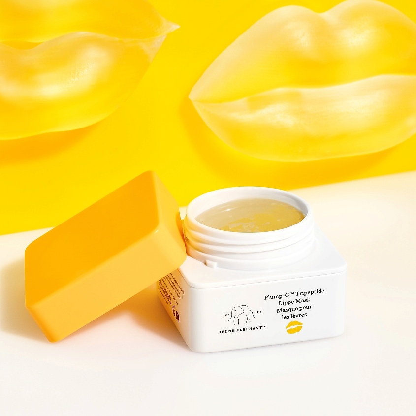 DRUNK ELEPHANT Маска-бальзам для губ Plump-C Tripeptide Lippe Mask – фото 2