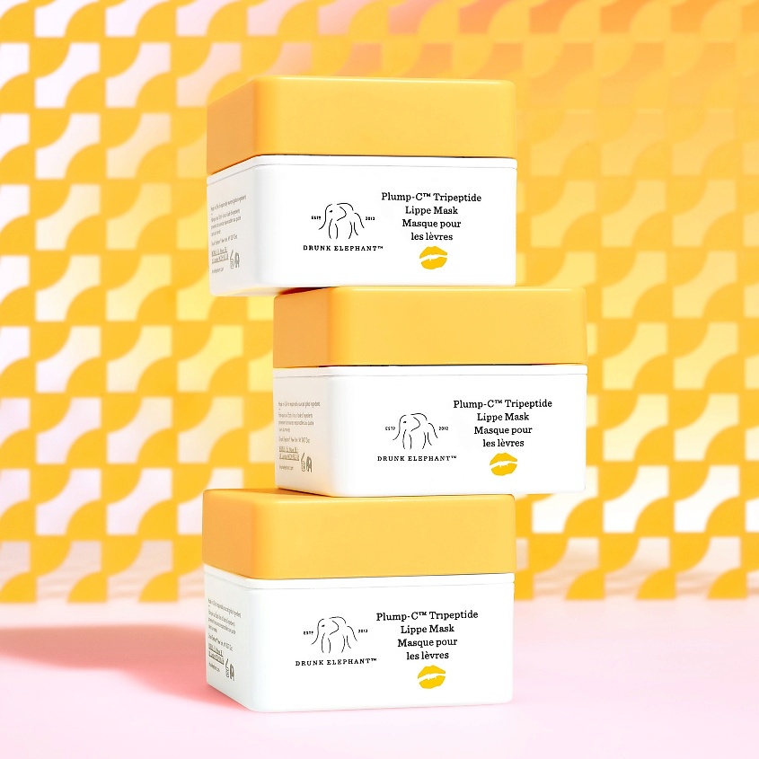 DRUNK ELEPHANT Маска-бальзам для губ Plump-C Tripeptide Lippe Mask – фото 4