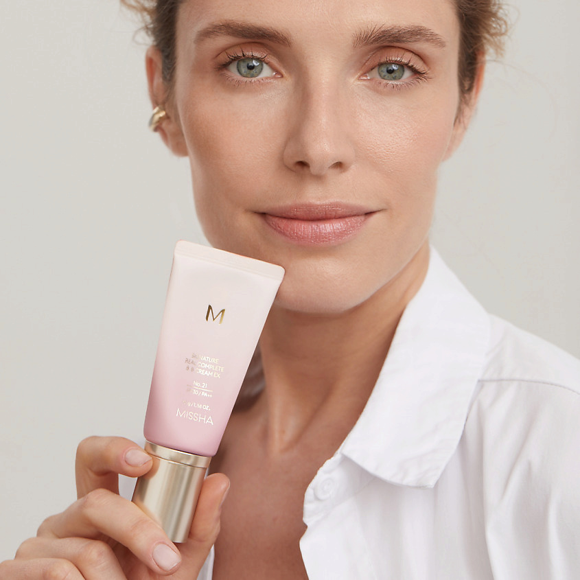 MISSHA Тональный BB крем М Signature Real "Шелковистое сияющее покрытие" SPF30/PA++ – фото 10