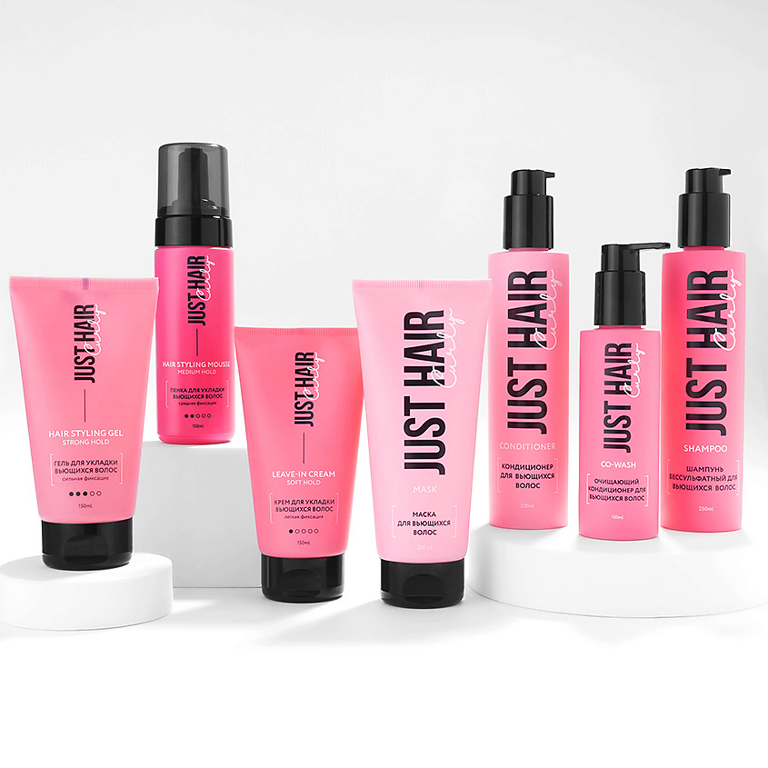 JUST HAIR Кондиционер для вьющихся волос Curly Conditioner – фото 3