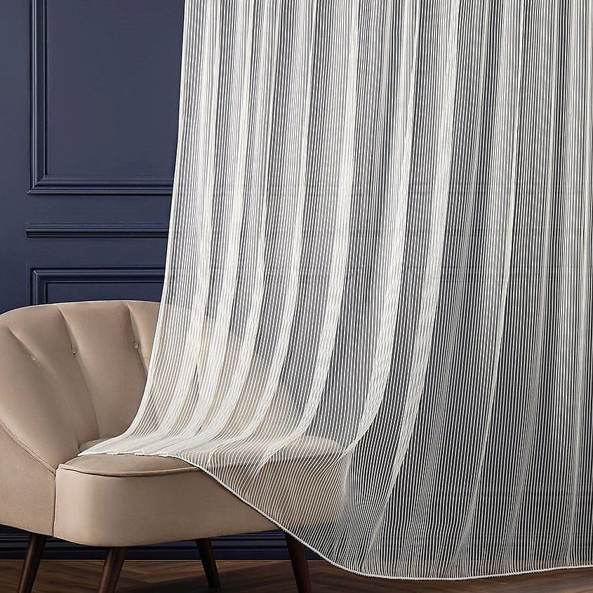 Изображение товара Тюль ARYA HOME COLLECTION Lidia, Молочный, 100% Полиэстер