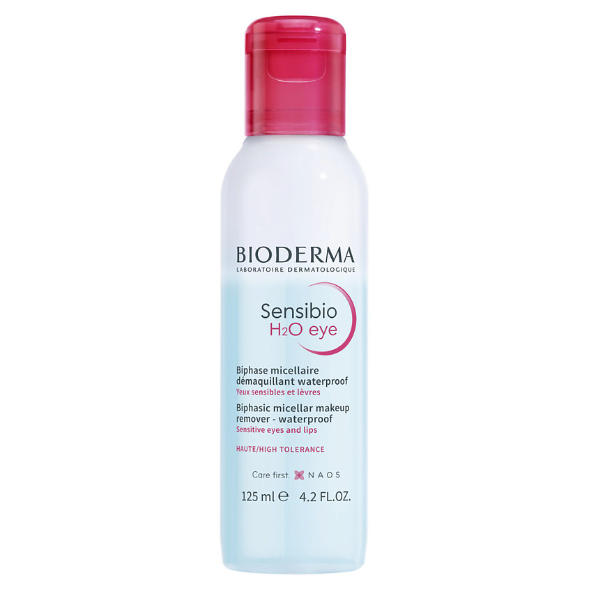 Изображение товара BIODERMA Sensibio H2O двухфазное средство для снятия макияжа 125 мл