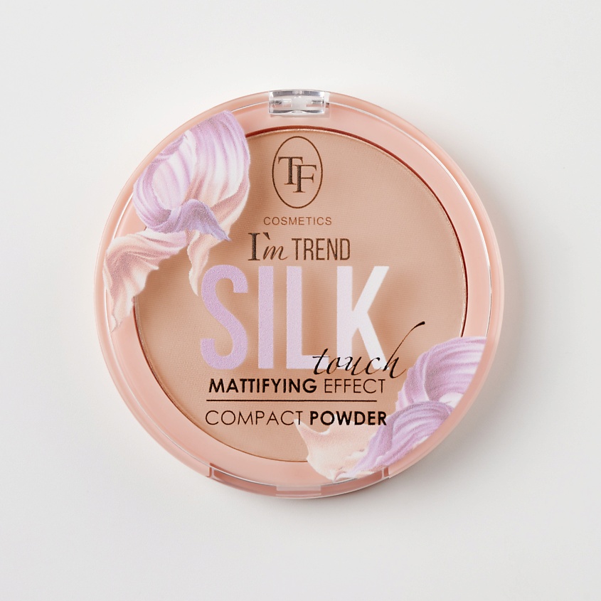 Изображение товара Компактная матирующая пудра SILK TOUCH I'm TREND CTP27 01 для лица