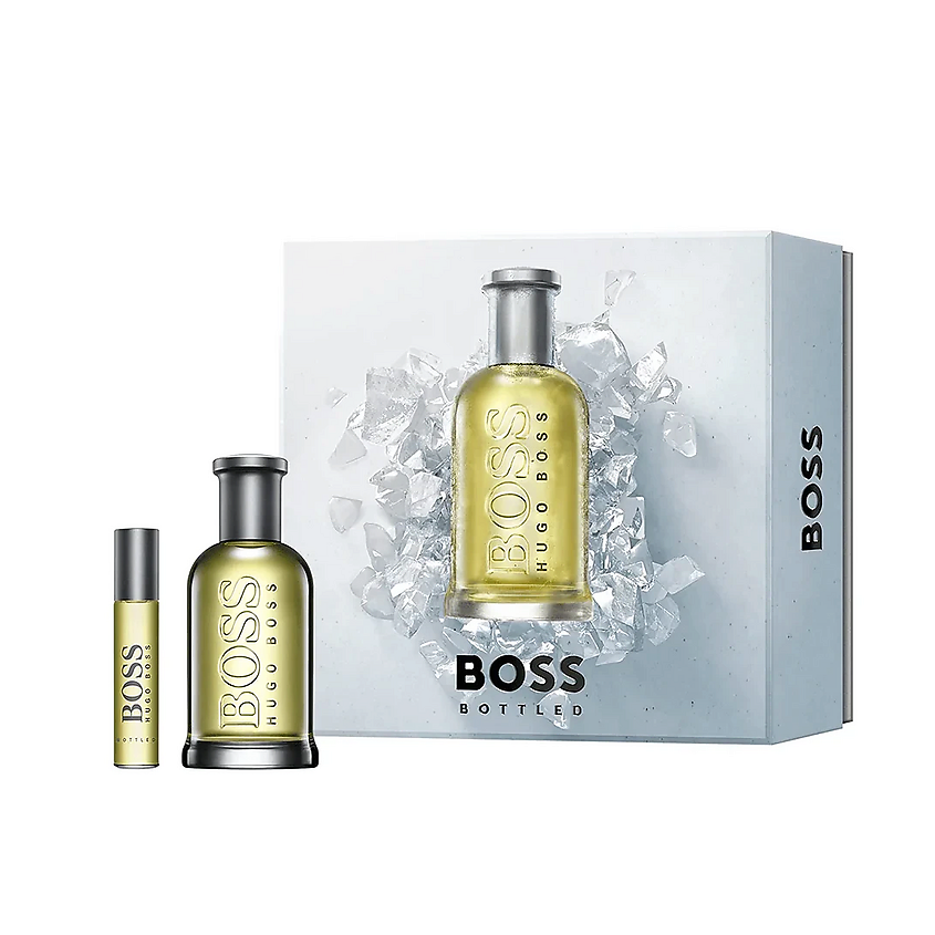 Изображение товара Boss Bottled мужской набор туалетной воды 100 мл + дорожный формат 10 мл