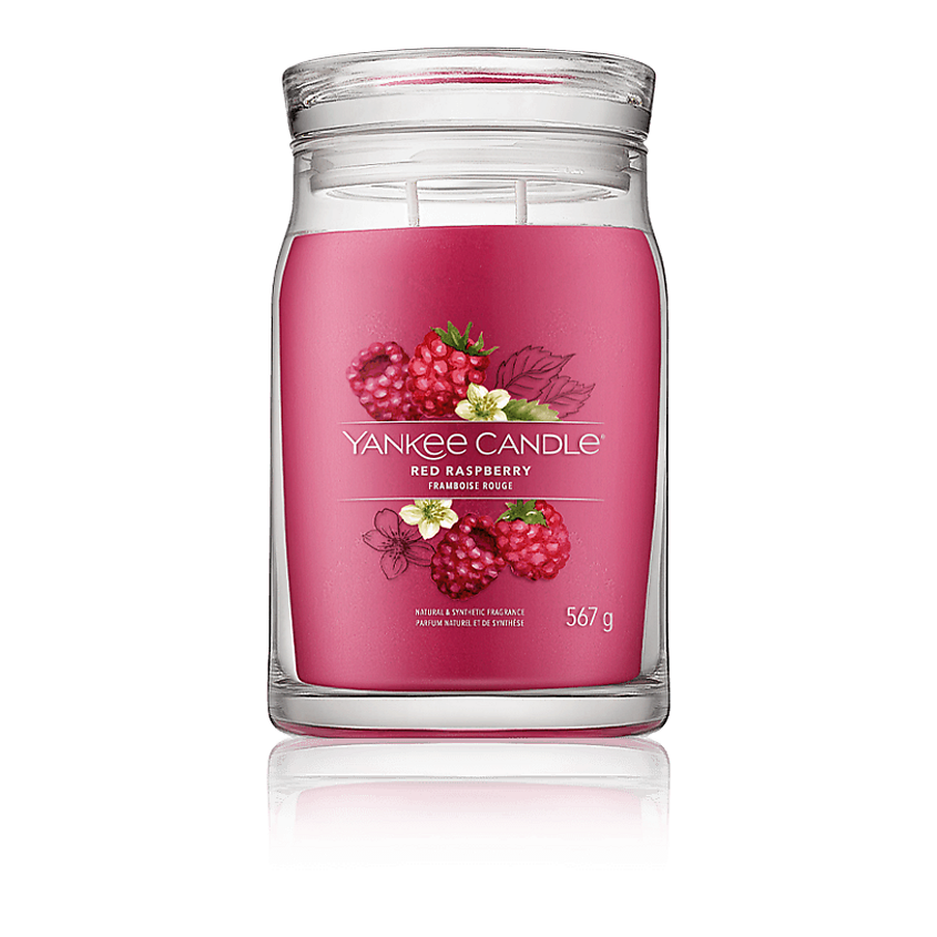 Изображение товара YANKEE CANDLE Ароматическая свеча Red Raspberry, 567 гр