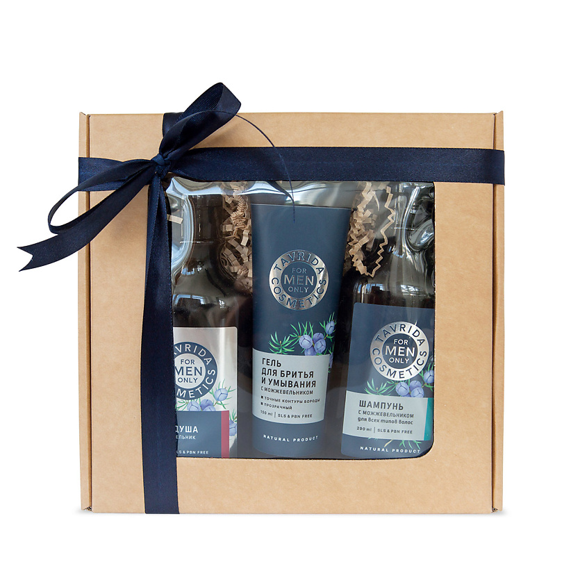 Изображение товара ТАВРИДА КОСМЕТИК Подарочный набор для мужчин Можжевельник и табак, Подарочные набор табак
