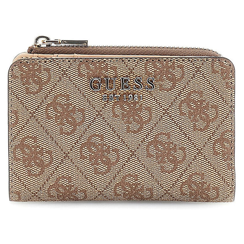 Изображение товара GUESS Кошелек Laurel II Zip-Around Card Case, Цвет: Коричневый