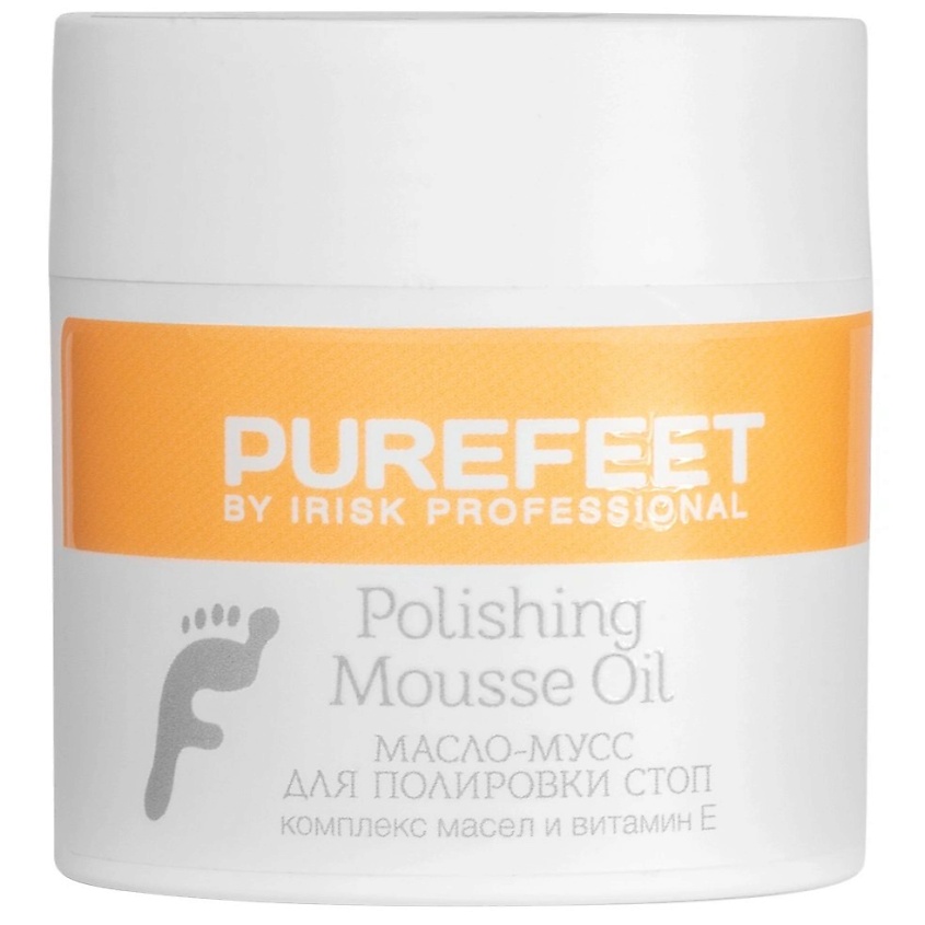 Изображение товара IRISK Масло-мусс для полировки стоп PureFeet Polishing Mousse Oil, 001