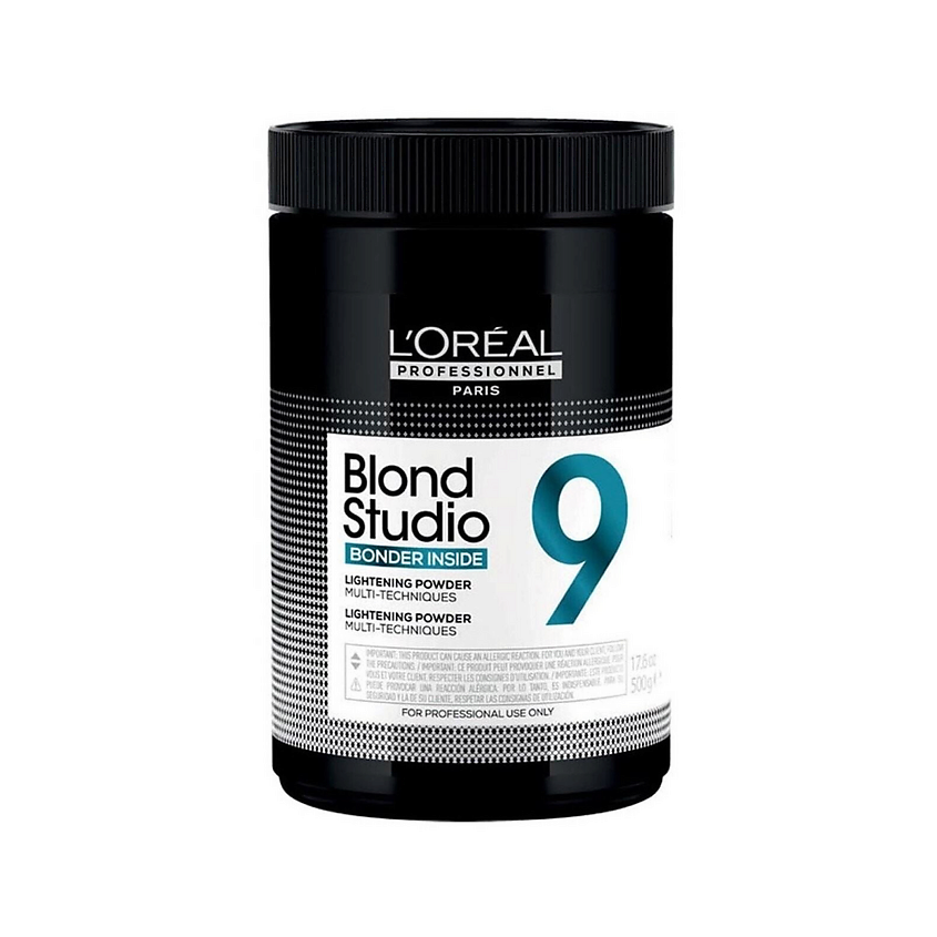 Изображение товара L'OREAL PROFESSIONNEL Обесцвечивающий порошок Blond Studio 9 Bonder Inside, 500 г Изображение товара L'OREAL PROFESSIONNEL Обесцвечивающий порошок Blond Studio 9 Bonder Inside, 500 г
