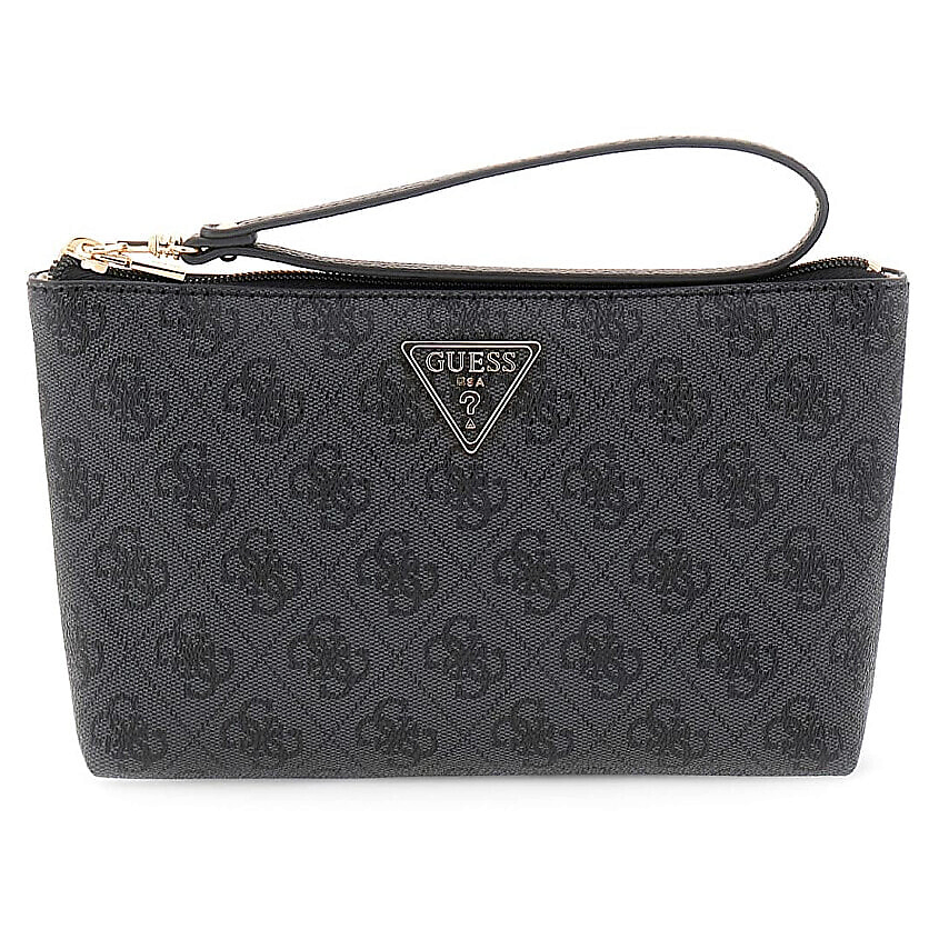Изображение товара GUESS Клатч Laurel II Wristlet Pouch, Цвет: Черный