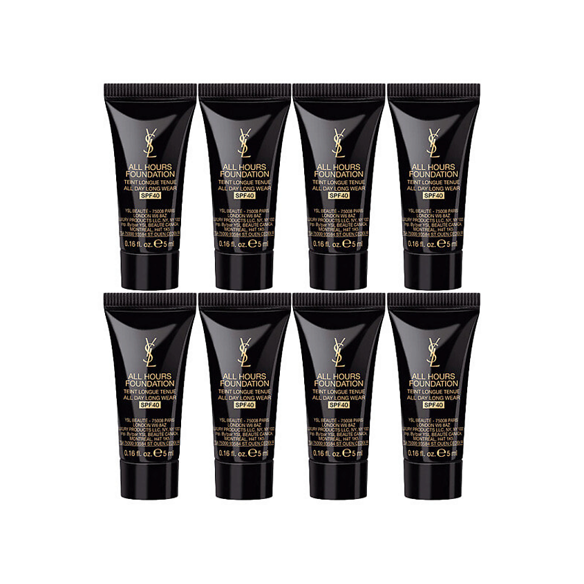 Изображение товара All Hours Compacts: пробники тонального, Luminous Matte Foundation LC2, 8x5 мл