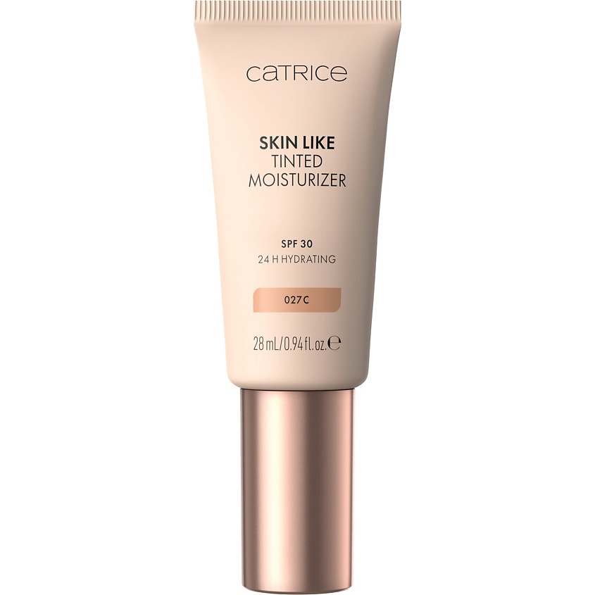 Изображение товара CATRICE Крем для лица тонирующий Skin Like Tinted Moisturizer, 28 мл, 027C