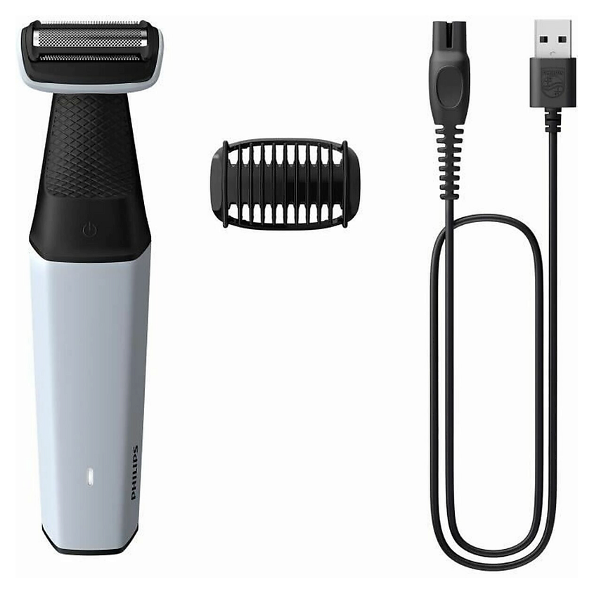 Изображение товара Philips Body Groom Series 3000 BG3007/01 триммер для тела с USB зарядкой