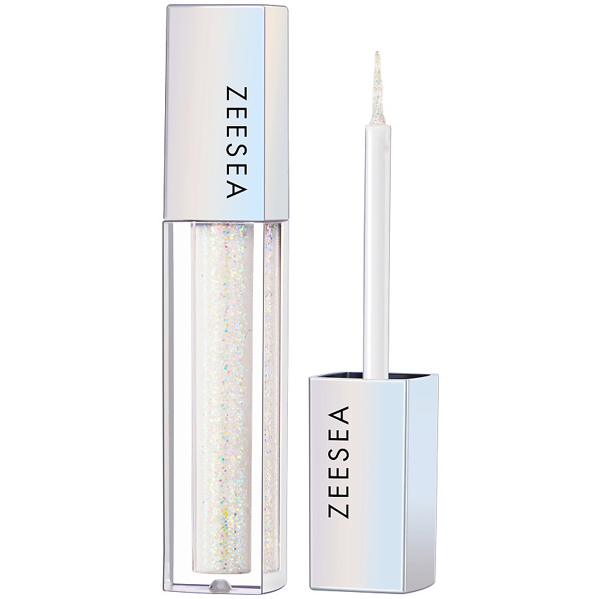Изображение товара ZEESEA Тени для век кремовые Glitter Liquid eye shadow, № 06 Ящик Пандоры, 2,8г