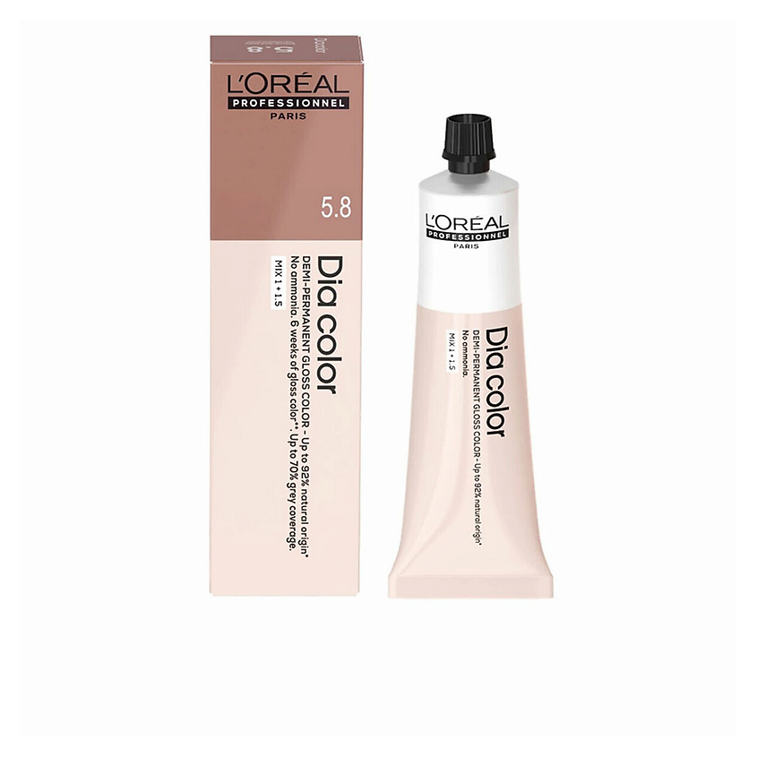 Изображение товара L'OREAL PROFESSIONNEL Полуперманентная крем-краска для волос Dia Color, № 5.71