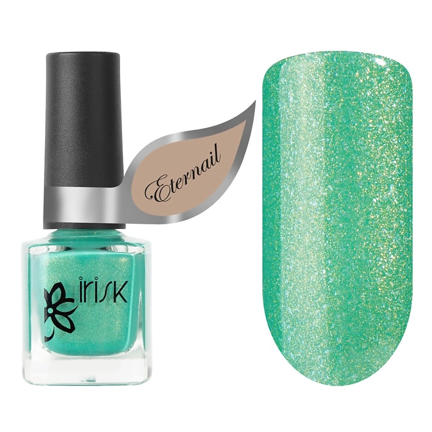 Изображение товара IRISK Лак с эффектом втирки Eternail mini Bright party 01 Carpi для глянцевого маникюра
