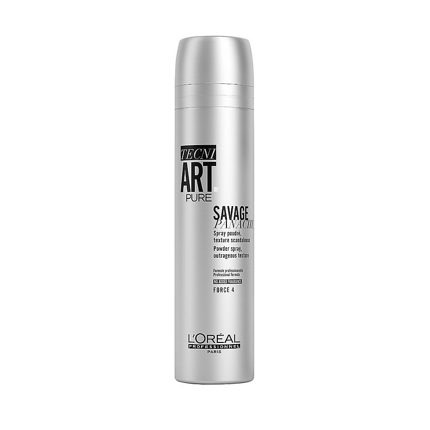 Изображение товара L'OREAL PROFESSIONNEL L’Oreal Professionnel Лак для волос Tecni.Art Pure Savage Panache, 250 мл Изображение товара L'OREAL PROFESSIONNEL L’Oreal Professionnel Лак для волос Tecni.Art Pure Savage Panache, 250 мл