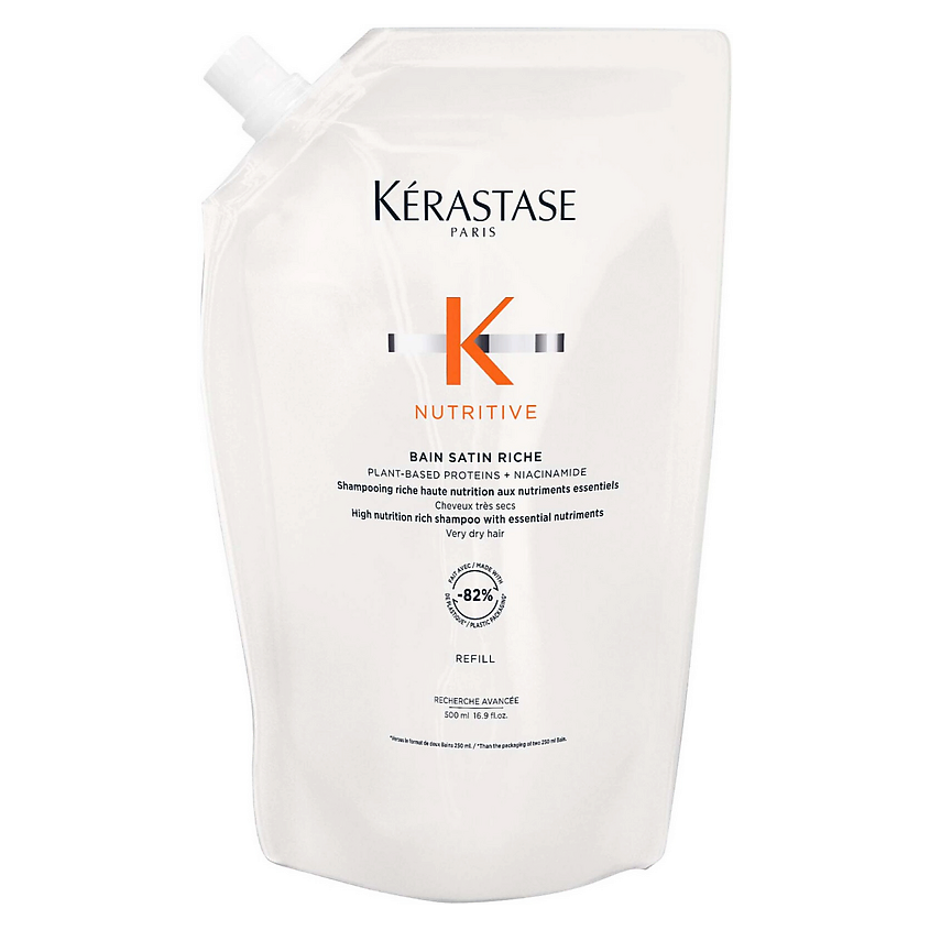 Изображение товара KERASTASE Nutritive Bain Satin Riche Refill сменный блок для очень сухих волос 500 мл