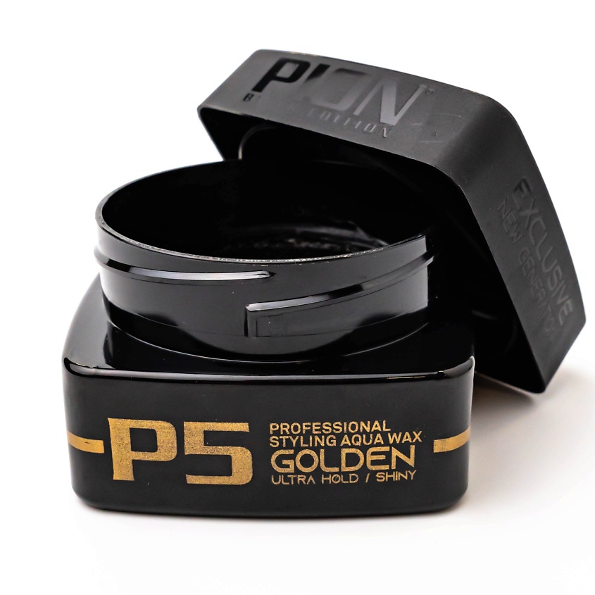 Изображение товара Воск для укладки волос PION AQUA WAX P5 GOLDEN 150 мл профессиональный Изображение товара Воск для укладки волос PION AQUA WAX P5 GOLDEN 150 мл профессиональный