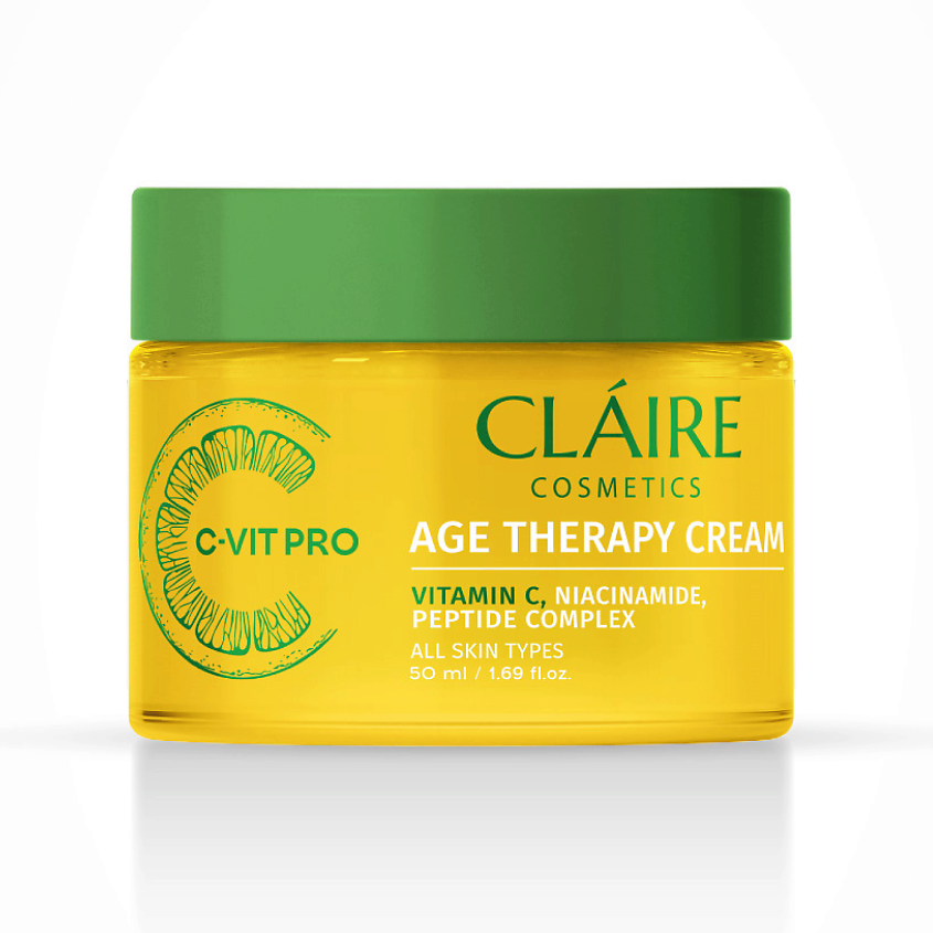 Изображение товара Крем для лица CLAIRE BY DILIS AGE THERAPY C-VIT PRO с пептидами 20+ Изображение товара Крем для лица CLAIRE BY DILIS AGE THERAPY C-VIT PRO с пептидами 20+