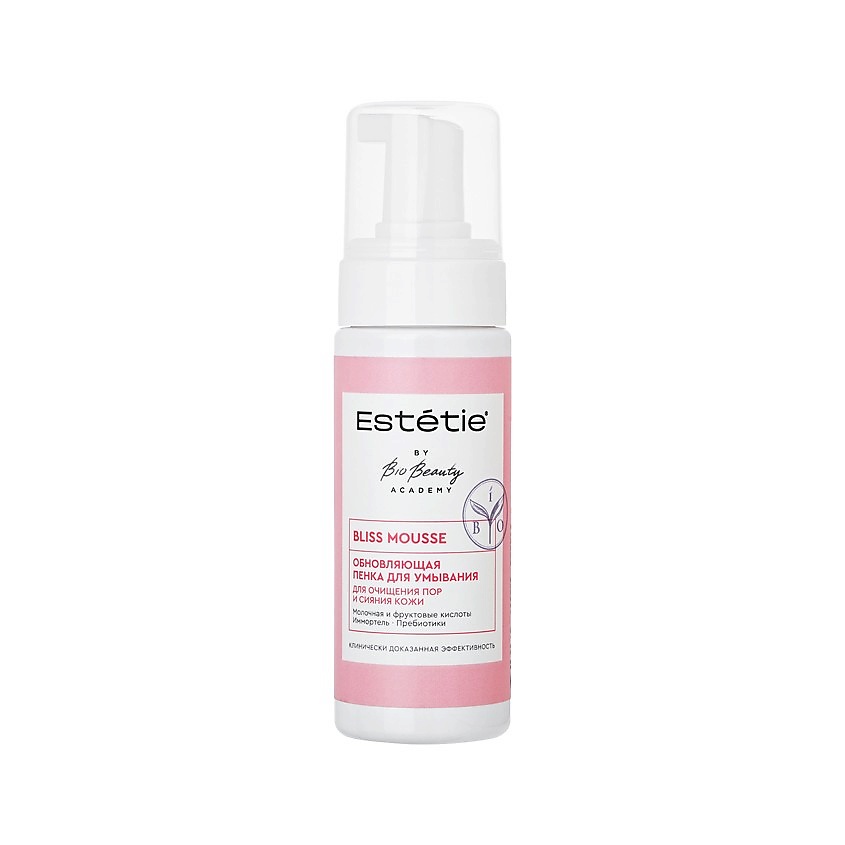Изображение товара ESTETIE Пенка для умывания BY BIO BEAUTY BLISS MOUSSE обновляющая, 150 мл