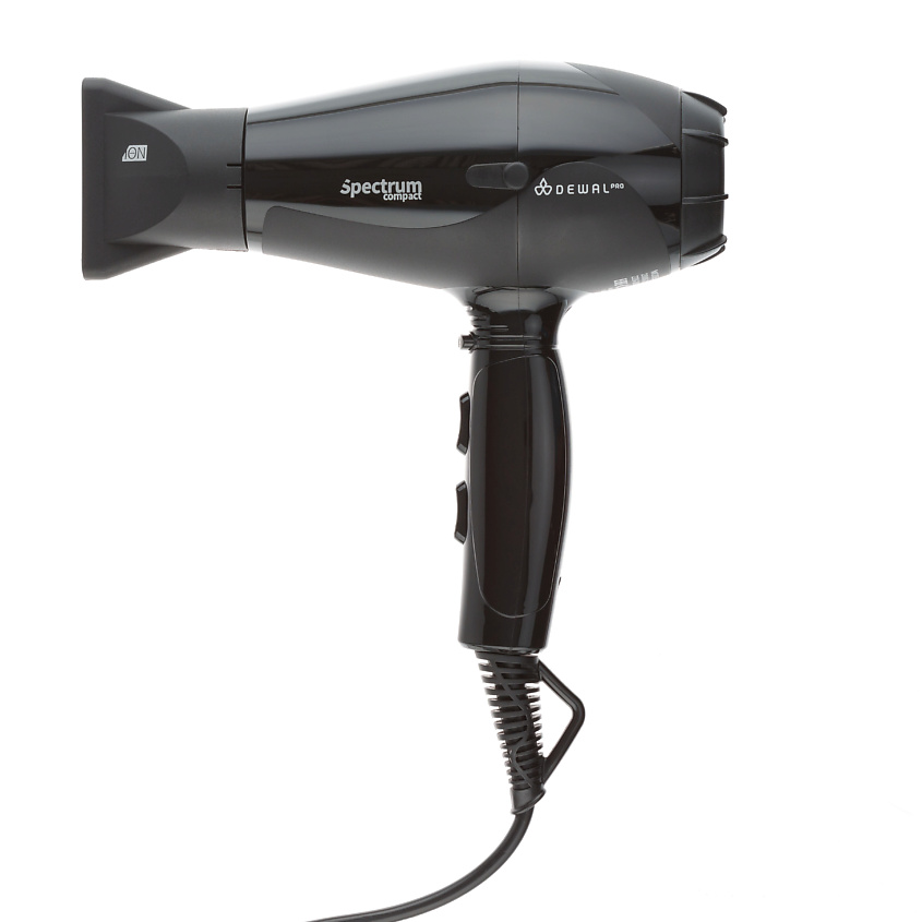 Изображение товара Фен DEWAL 03-109 Black Spectrum Compact с ионизацией 2100 Вт