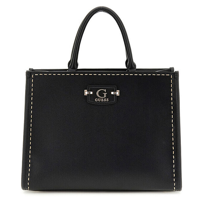 Изображение товара GUESS Сумка Nastra Tote Черная женская стильная вместительная