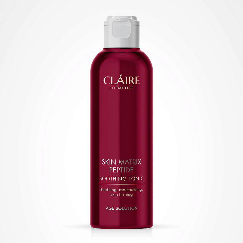 Изображение товара CLAIRE BY DILIS Тоник для лица успокаивающий SKIN MATRIX PEPTIDE, 1 шт.