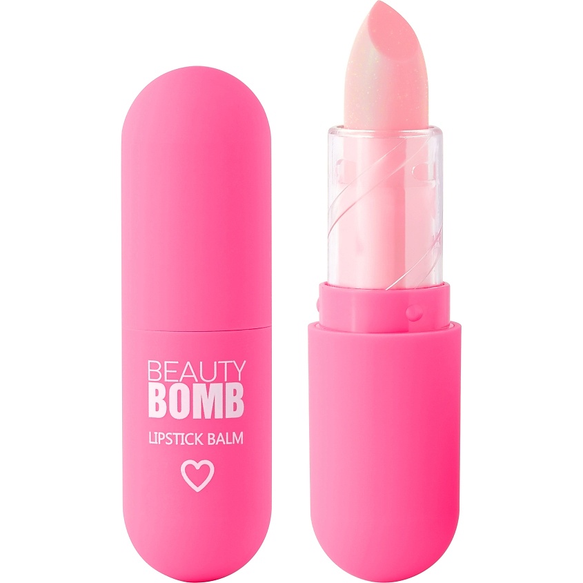 Изображение товара Помада-бальзам для губ BEAUTY BOMB № 02 PINK PIXIE с маслом и витамином Е 4 г