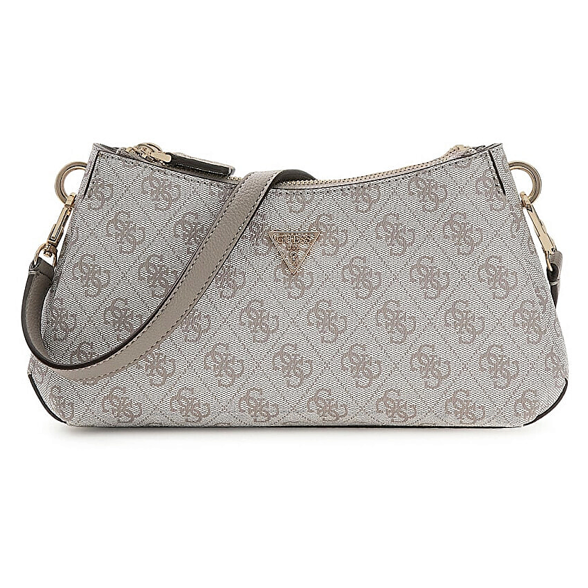 Изображение товара GUESS Сумка через плечо Noelle II Mini серая компактная женская