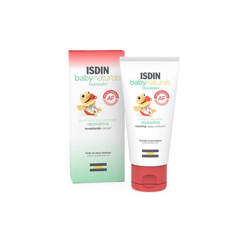 Изображение товара ISDIN Крем под подгузник Baby Naturals Repairing Nappy Ointment, 50 мл