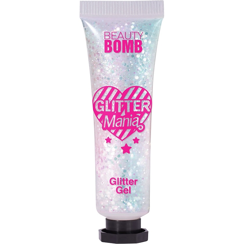 Изображение товара BEAUTY BOMB Глиттер гель для лица № 01 SENSATION 3 г