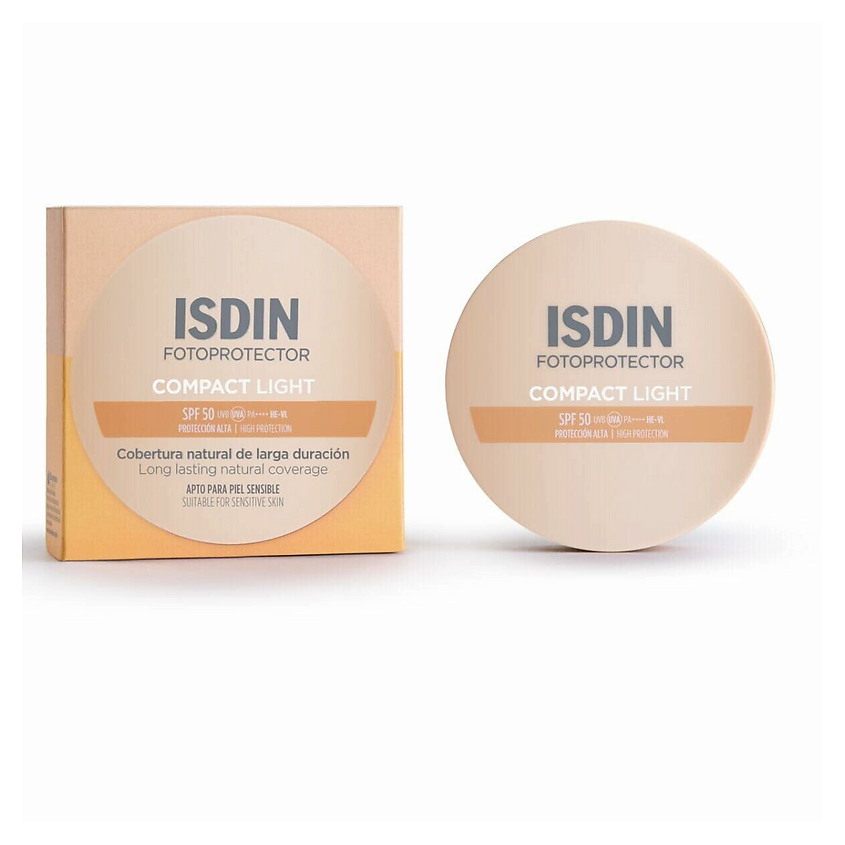 Изображение товара ISDIN Компактное солнцезащитное тональное средство Fotoprotector Compact SPF 50, Light