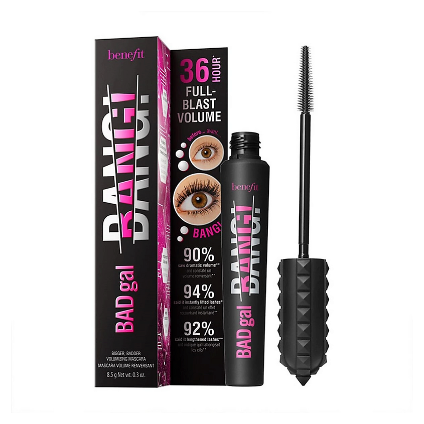 Изображение товара Тушь Benefit BADgal BANG! Объёмная с щеточкой-карандаш для выразительного взгляда