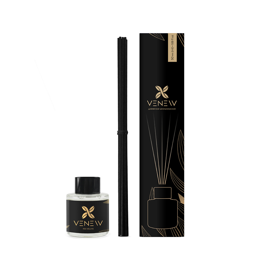 Изображение товара VENEW Диффузор ароматизатор для дома Red deluxe 50 мл роскошь и уют