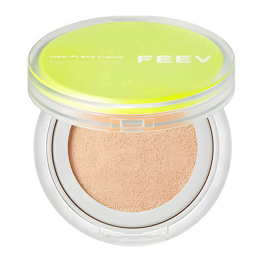 Изображение товара FEEV Тональный кушон Hyper Fit Bare Cushion SPF 40 01 Fair Dew для лица